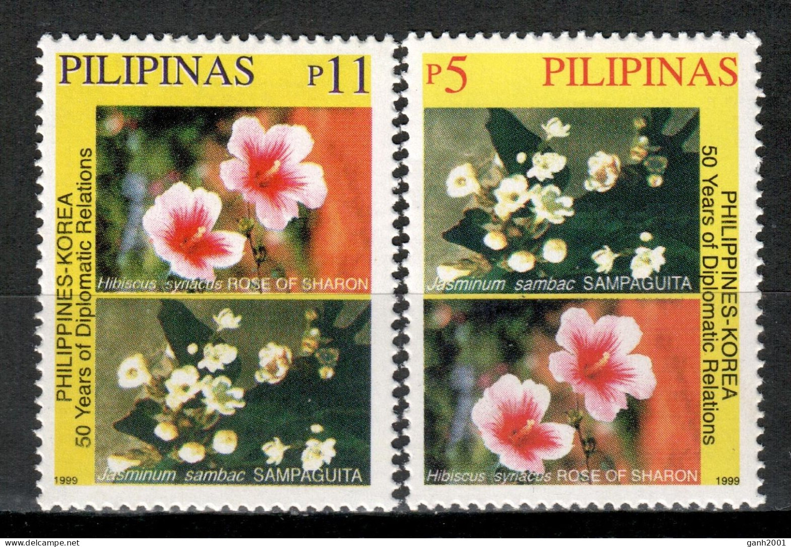 Philippines 1999 Filipinas / Flowers MNH Flores Fleurs Blumen / Cu20922  34-13 - Otros & Sin Clasificación