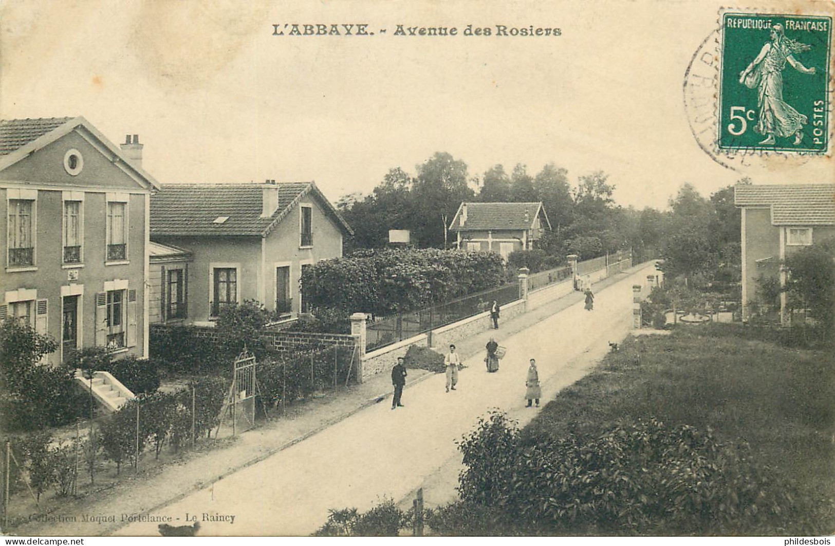 SEINE SAINT DENIS  LIVRY GARGAN  L'ABBAYE  Avenue Des Rosiers - Livry Gargan