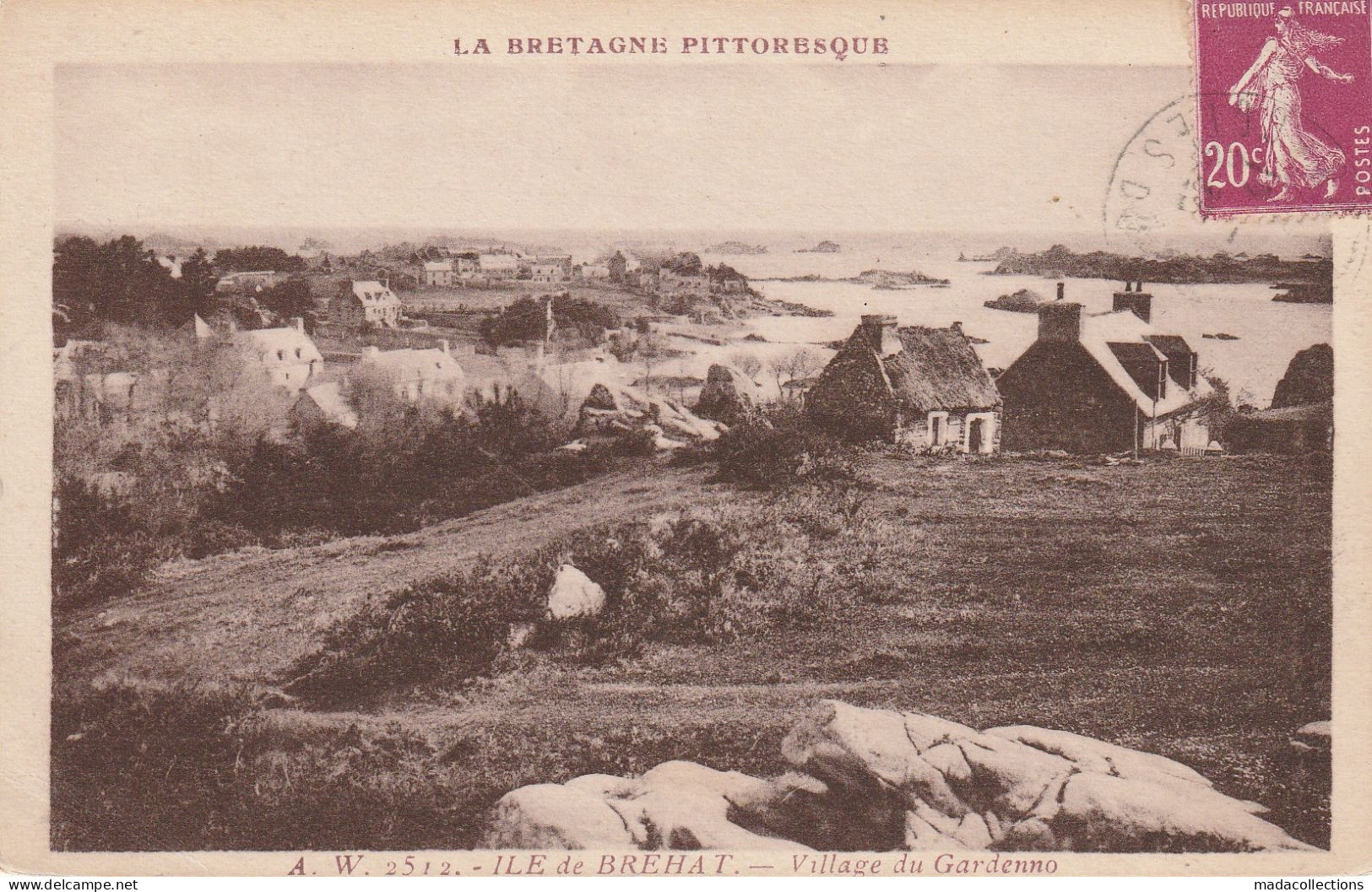 Ile De Bréhat (22 - Côtes D'Armor) Village Du Gardenno - Ile De Bréhat