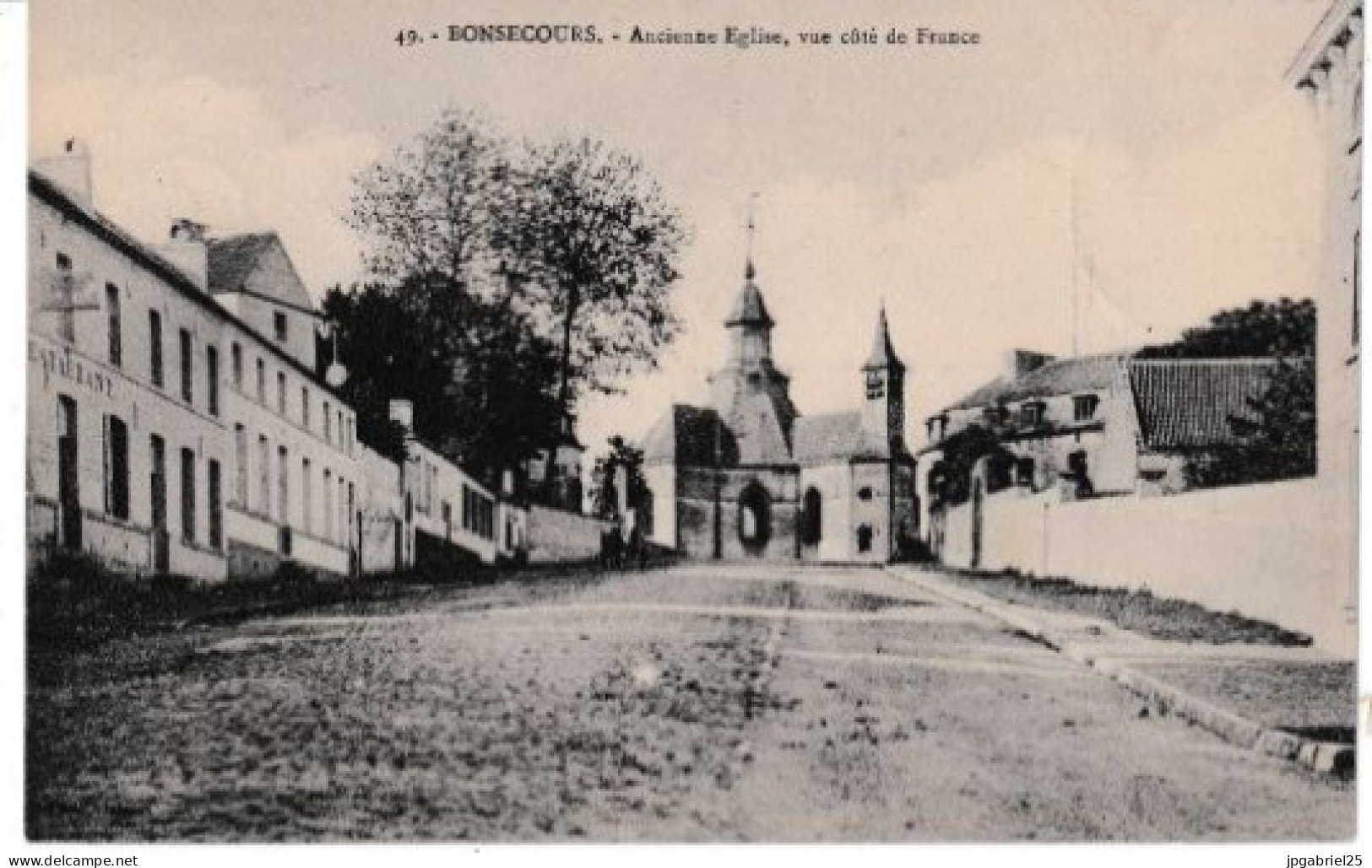 Bonsecours Ancienne Eglise Vue Cote De France - Altri & Non Classificati