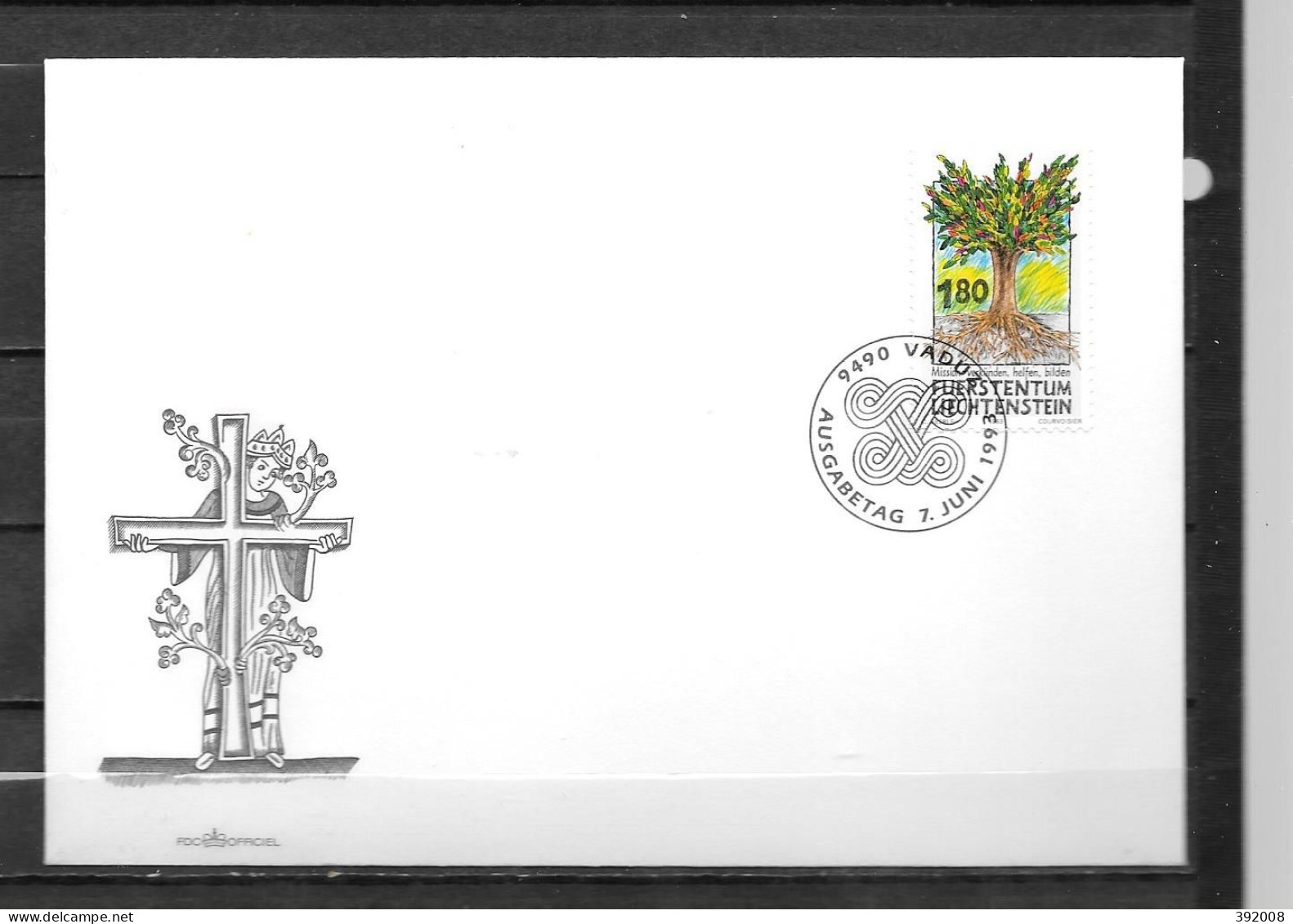 1993 - 1005 - "Mission" - 32 - FDC