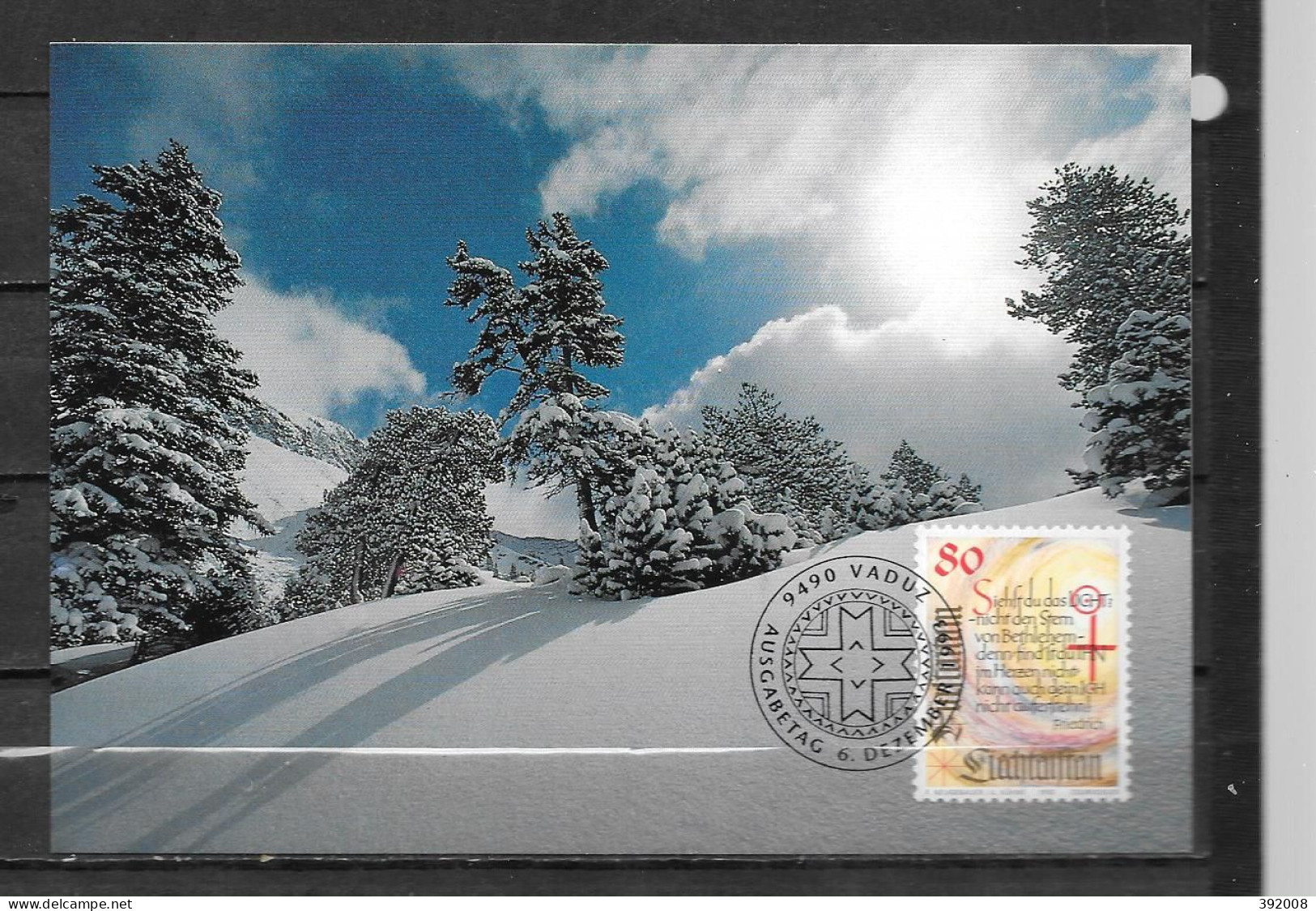 1993 - 1015 - Noël - 33 - Cartes-Maximum (CM)