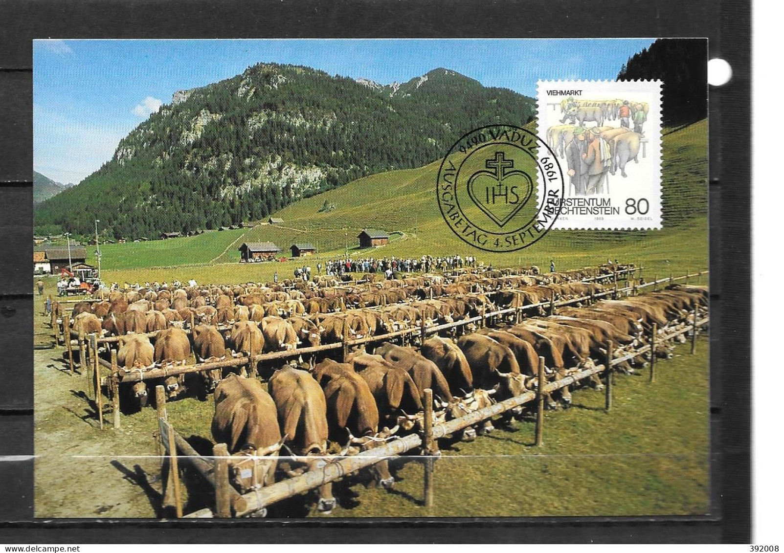 1989 - 914 - Coutumes D'automne - 23 - Cartes-Maximum (CM)