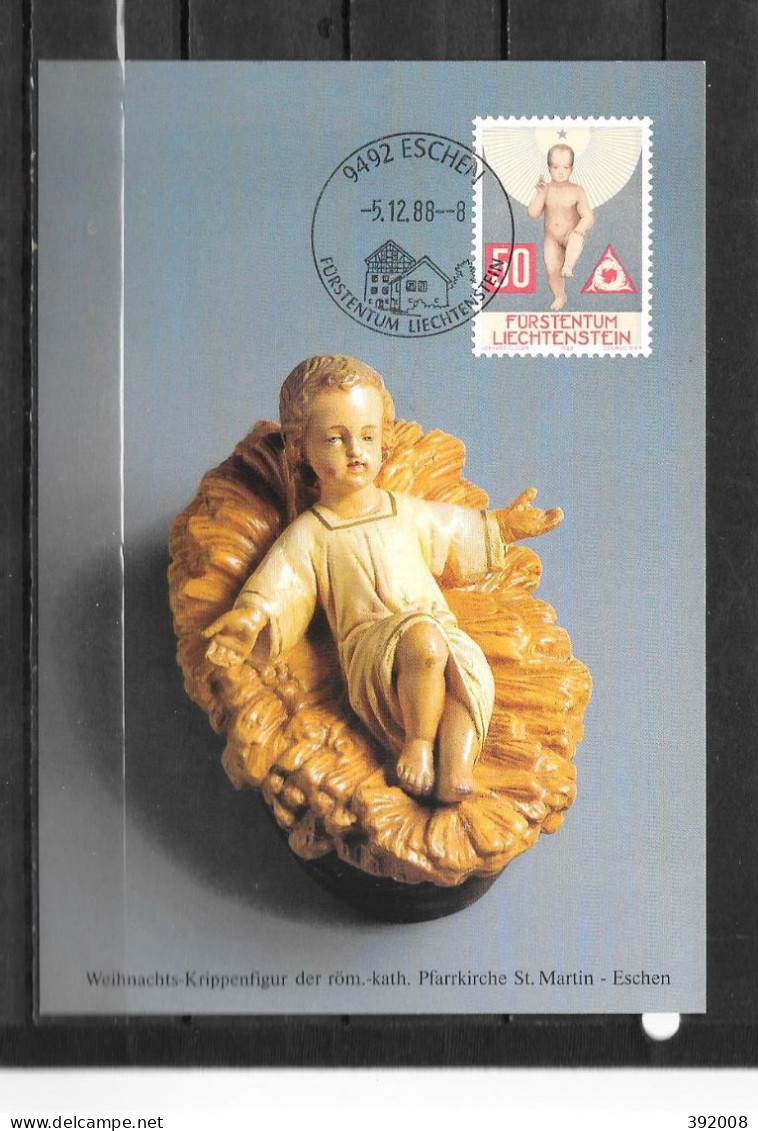 1988 - 896 - Noël - 22 - Maximumkarten (MC)