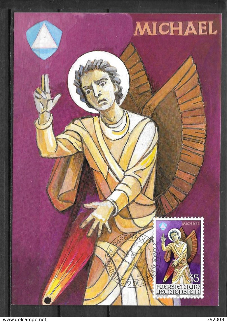 1986 - 851 - Noël - 17 - Maximumkarten (MC)