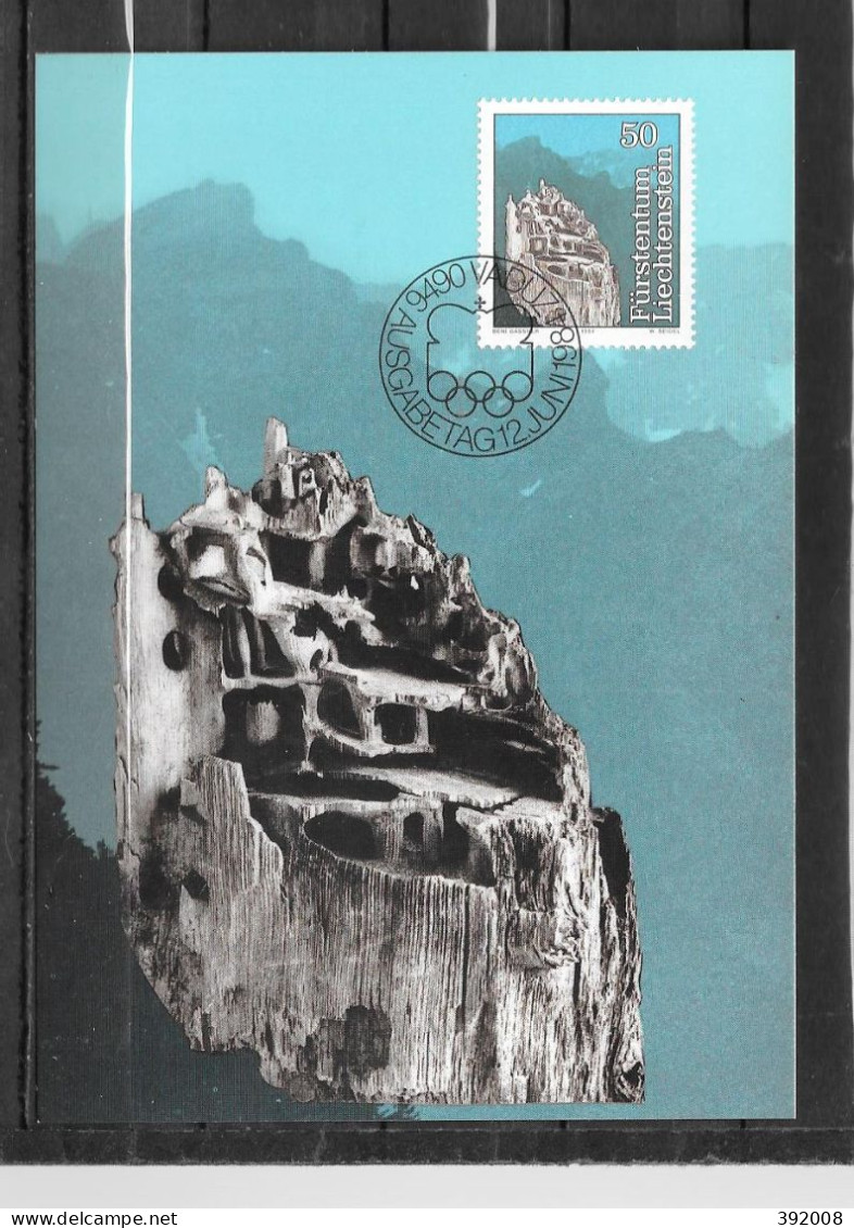 1984 - 785 - Légendes - 9 - Cartes-Maximum (CM)