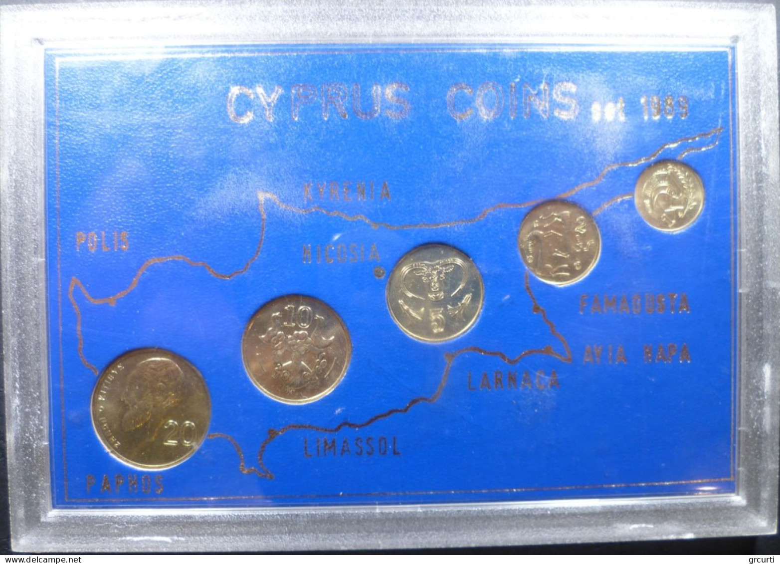 Cipro - Serie Zecca 1989 - MS18 - Cyprus