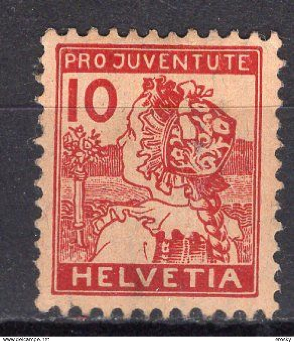 T3584 - SUISSE SWITZERLAND Yv N°150 * Pro Juventute - Unused Stamps