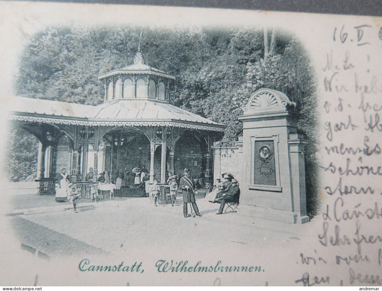 CANNSTATT - WILHELMSBRUNNEN - GEL. 1898 - Stuttgart
