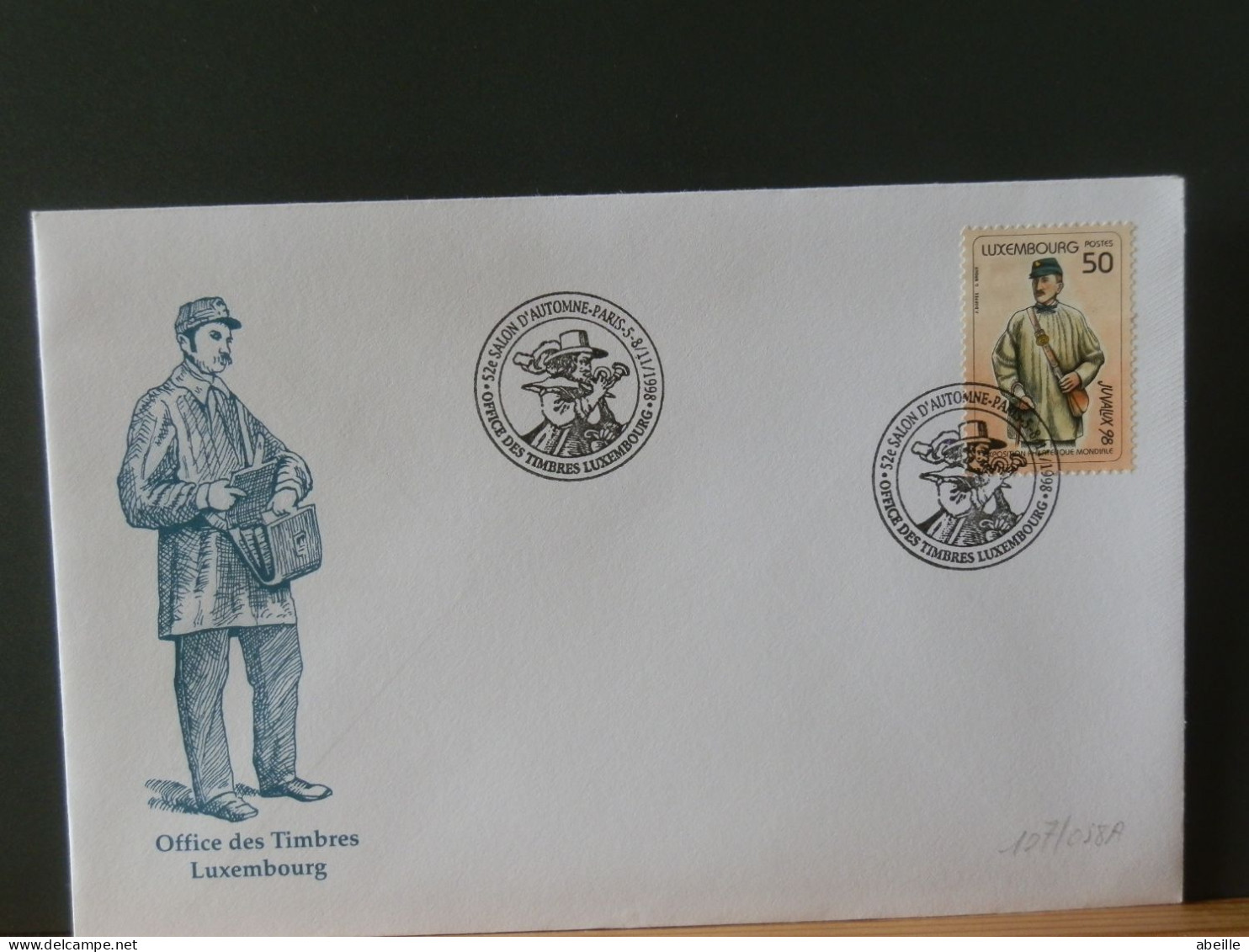 107/058A  FDC    LUX  1998 - FDC