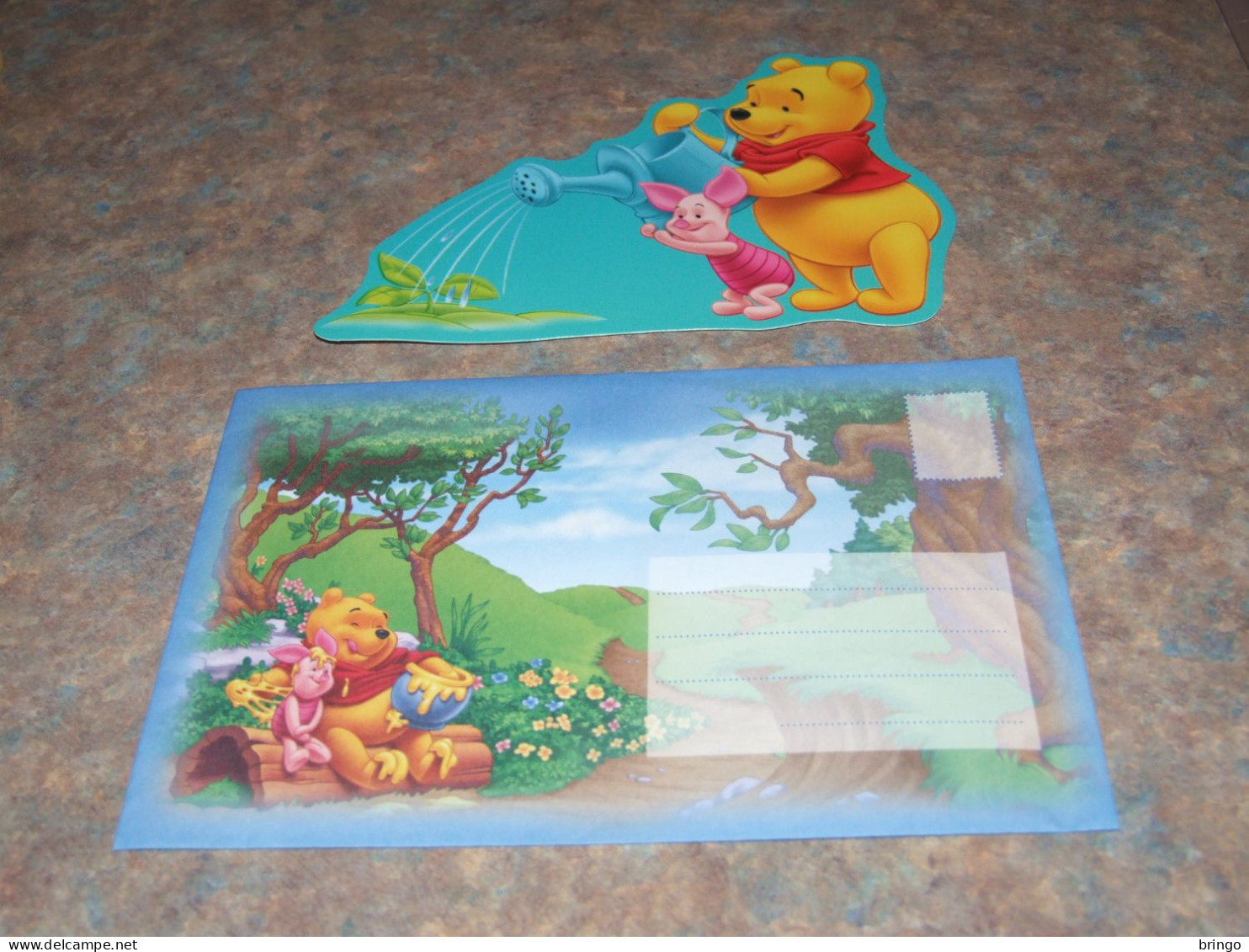 75300-          DISNEY, WINNIE THE POOH, UNUSED CARD WITH ENVELOPE - Disneyworld