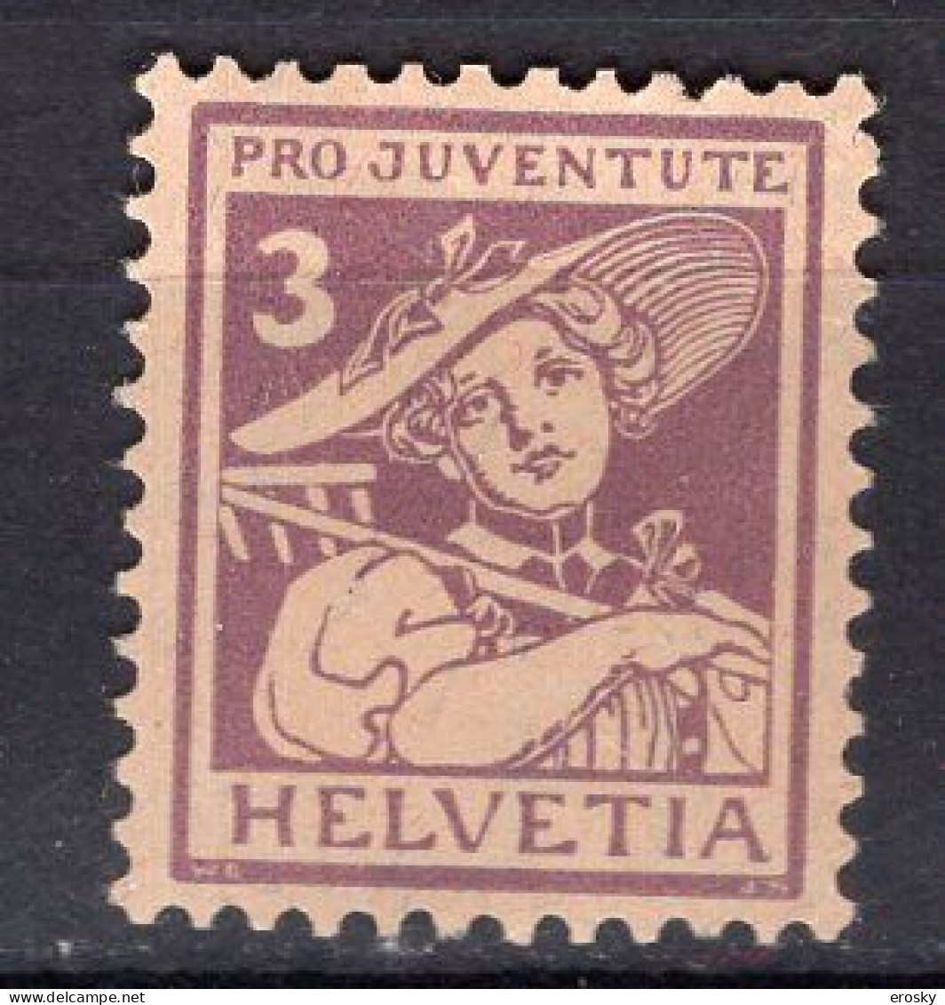 T3587 - SUISSE SWITZERLAND Yv N°151 (*) Pro Juventute - Unused Stamps