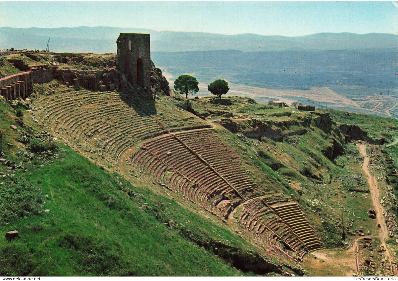 TURQUIE - Bergama - Turkiye - Vue Sur Le Théâtre De L'Acropole - Vue Générale - Carte Postale - Turkey