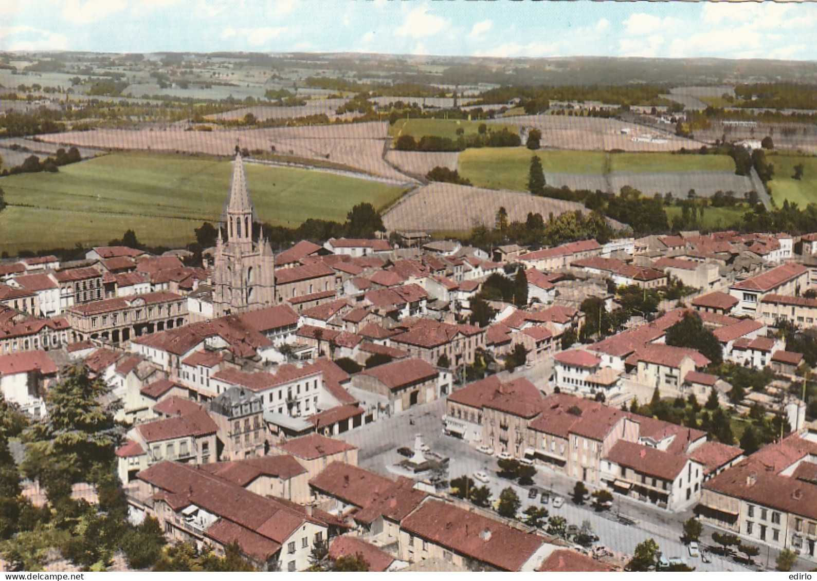 *** 31  ***  BOULOGNE SUR GESSE  Vue Générale Aérienne --    TTB   - Andere & Zonder Classificatie