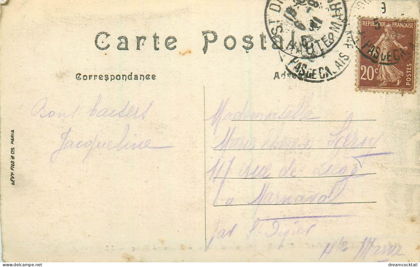 (S) Superbe LOT N°14 De 50 Cartes Postales Anciennes Sur Toute La France - 5 - 99 Cartes