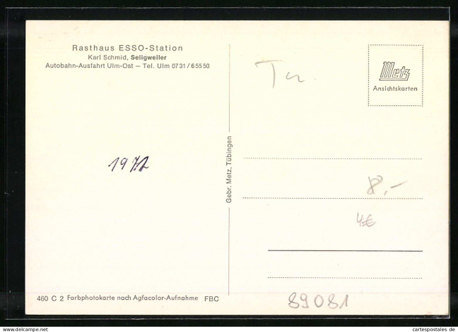 AK Seligweiler, Rasthaus ESSO-Station, Inh. Karl Schmid  - Sonstige & Ohne Zuordnung