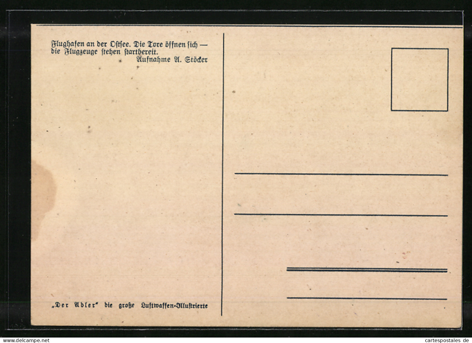 AK Wasserflugzeug, Auf Der Landebahn, Flughafen An Der Ostsee  - Sonstige & Ohne Zuordnung