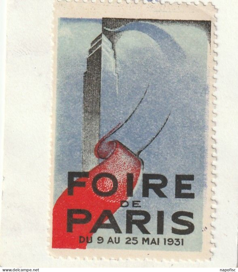 Foire De Paris 1931 - Altri & Non Classificati