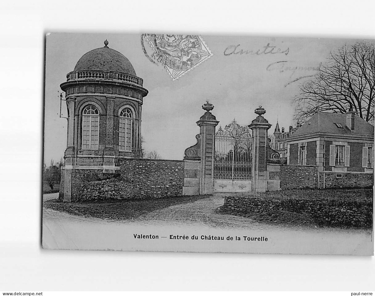 VALENTON : Entrée Du Château De La Tourelle - état - Valenton