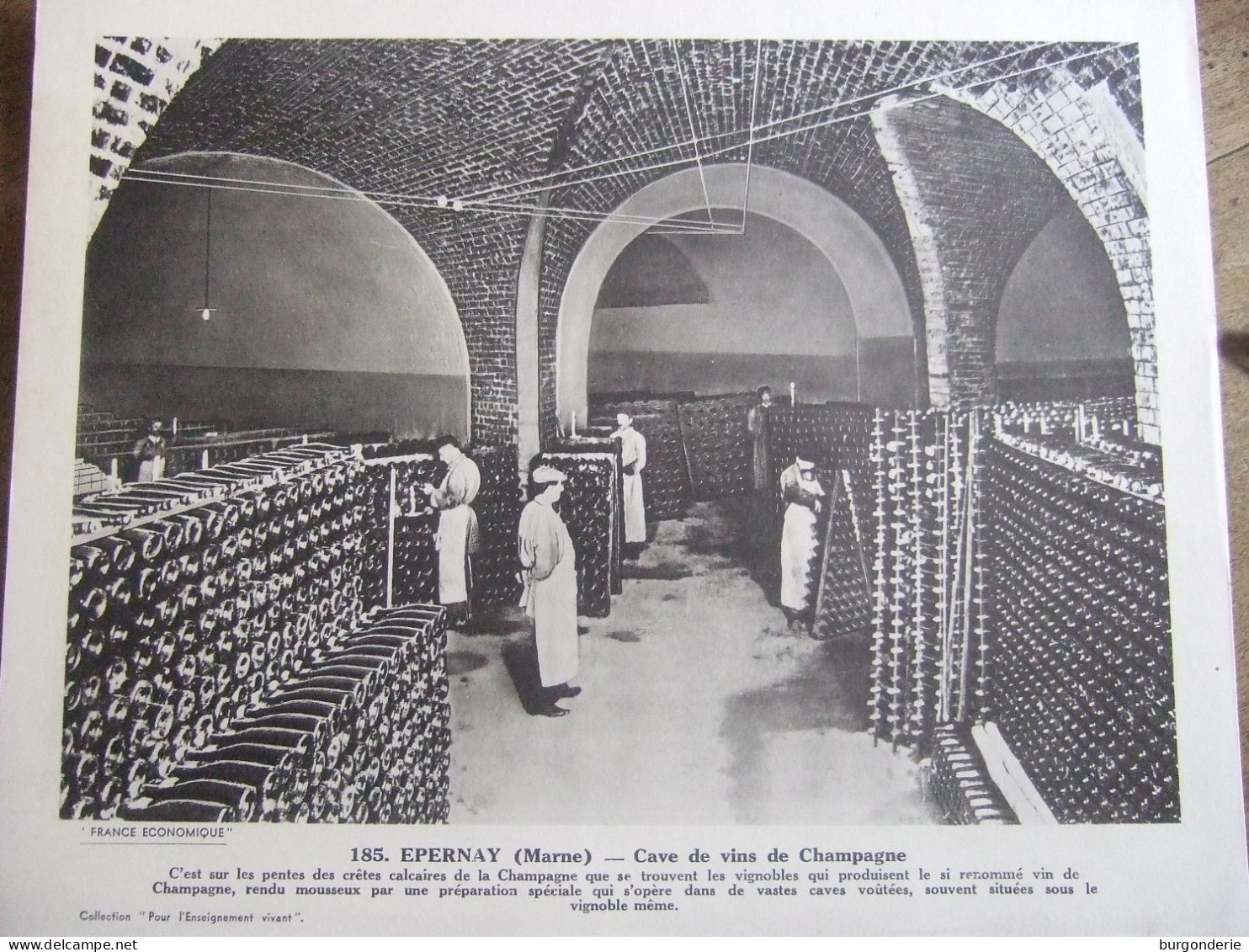 EPERNAY (MARNE) / CAVE DE VINS DE CHAMPAGNE - Geographie