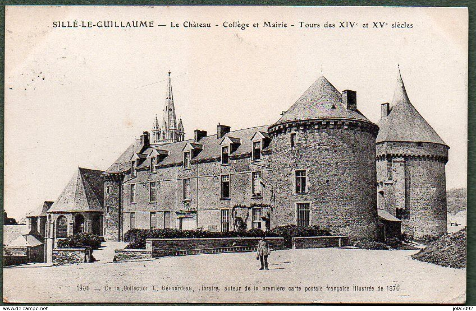 72 - SILLE-le-GUILLAUME - Le Château - Collège Et Mairie - Sille Le Guillaume