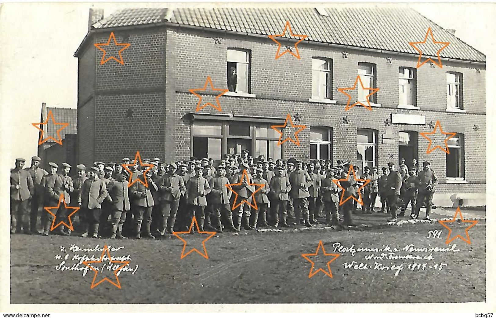 NEUVIREUIL Secteur Vitry-en-Artois Carte Photo Allemande, Belle Animation Guerre 14-18, WW1 - Sonstige & Ohne Zuordnung