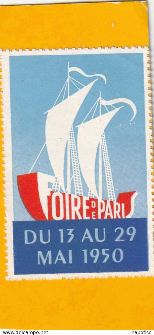 Foire De Paris 1950 - Sonstige & Ohne Zuordnung