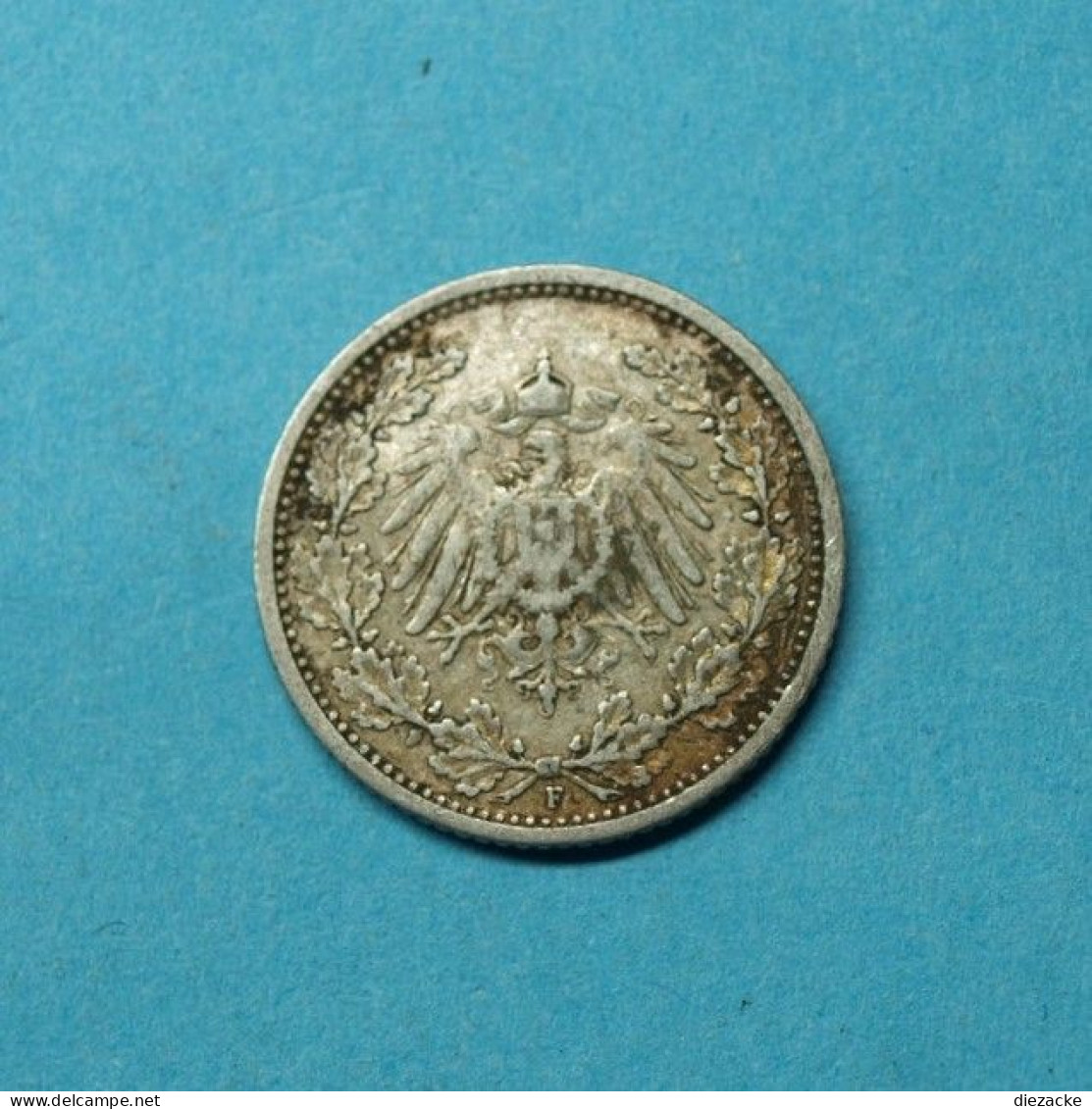 Deutsches Reich 1906 F 1/2 Mark Silber (M4796 - Other & Unclassified