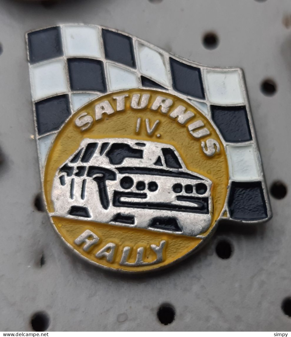 4. Rally Saturnus 1981 Slovenia Ex Yugoslavia Pin - Car Racing - F1
