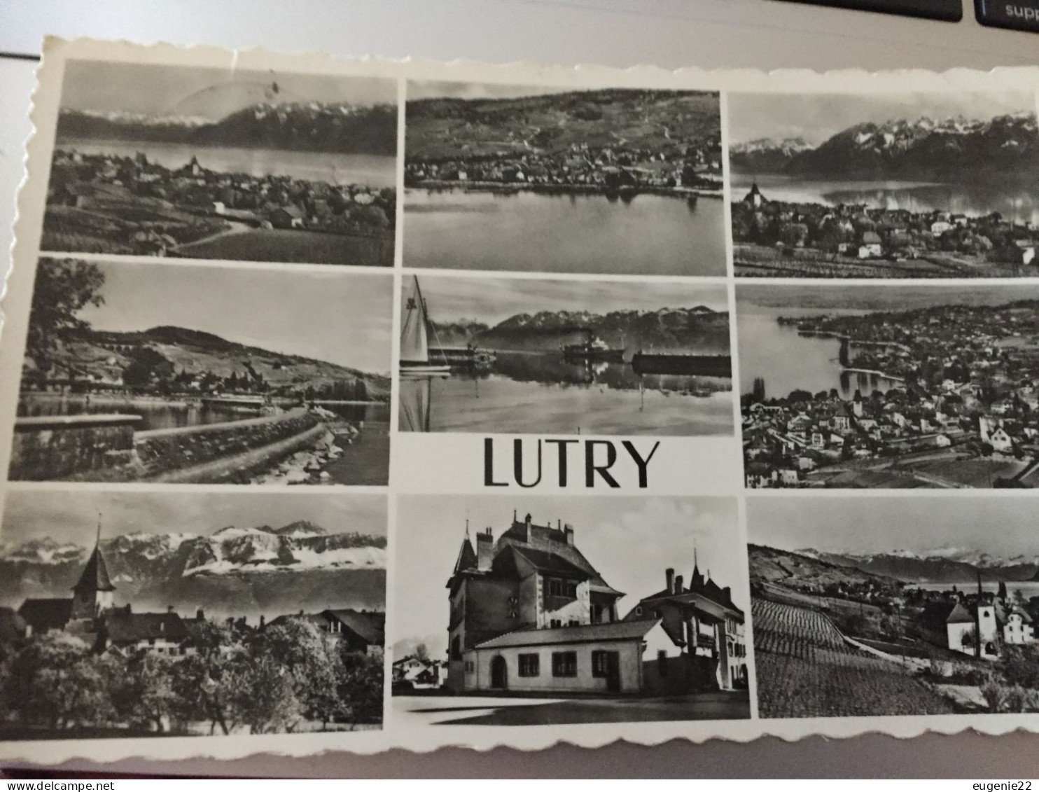 LUTRY Multi Vues Année 1948 - Lutry