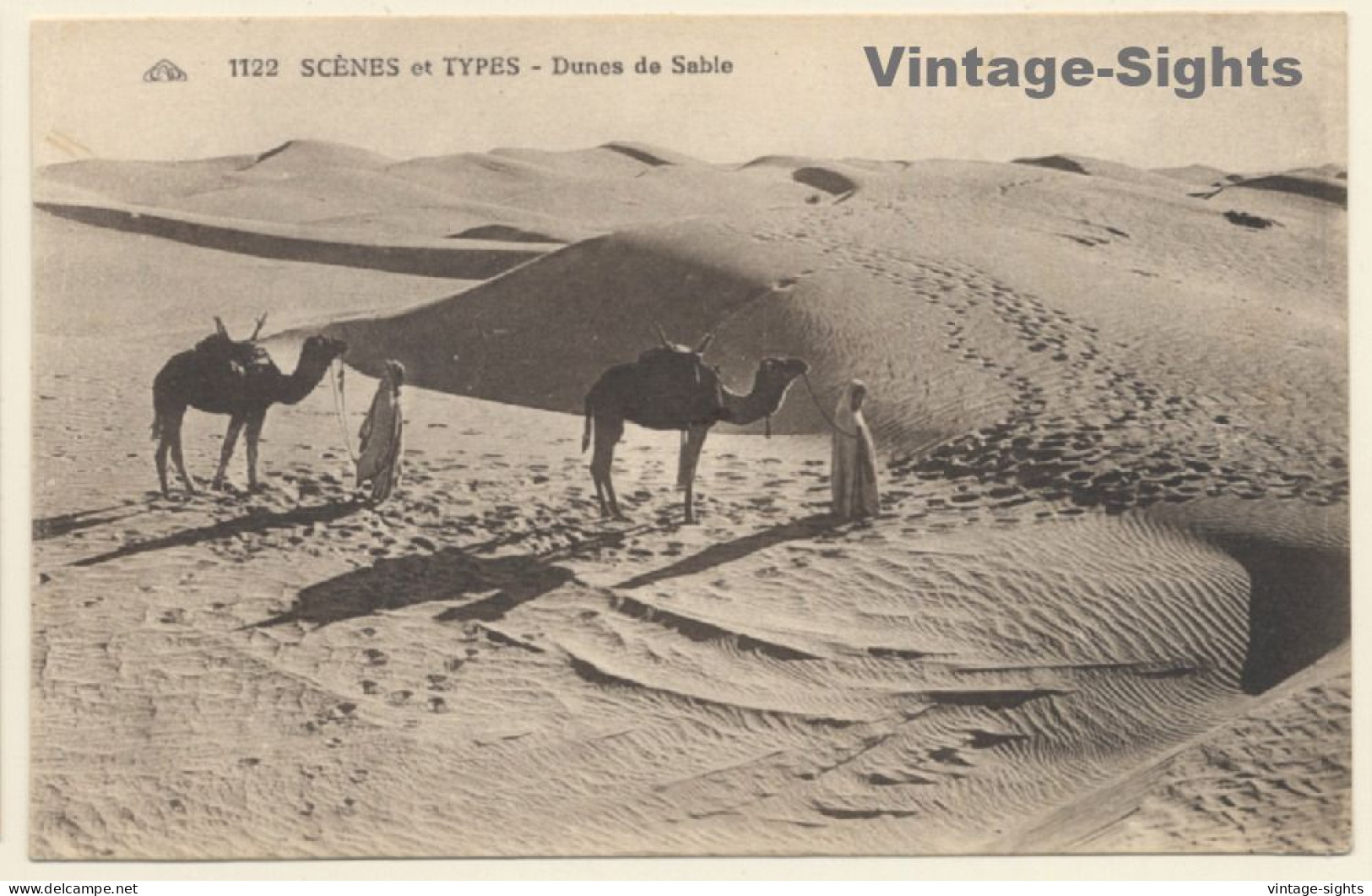 CAP 1122: Dunes De Sable / Camel - Desert (Vintage PC 1910s/1920s) - Other & Unclassified