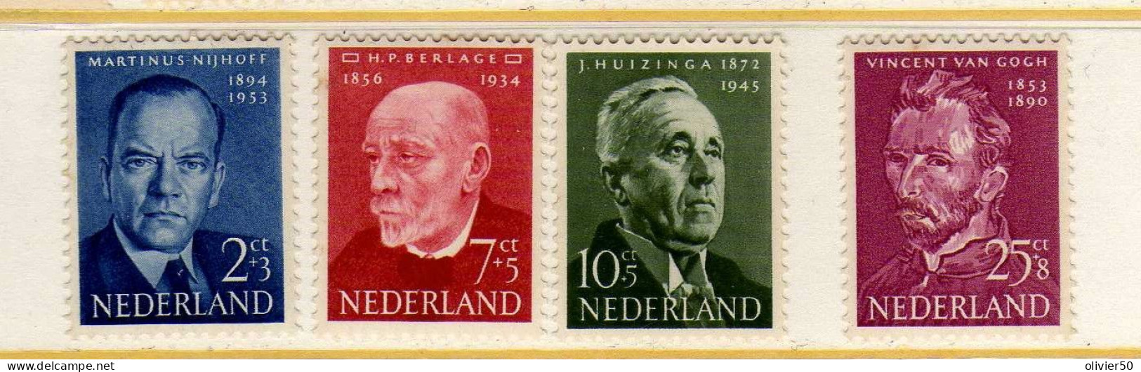 Pays-Bas (1954) - Celebrites   Neufs* - MLH - Unused Stamps