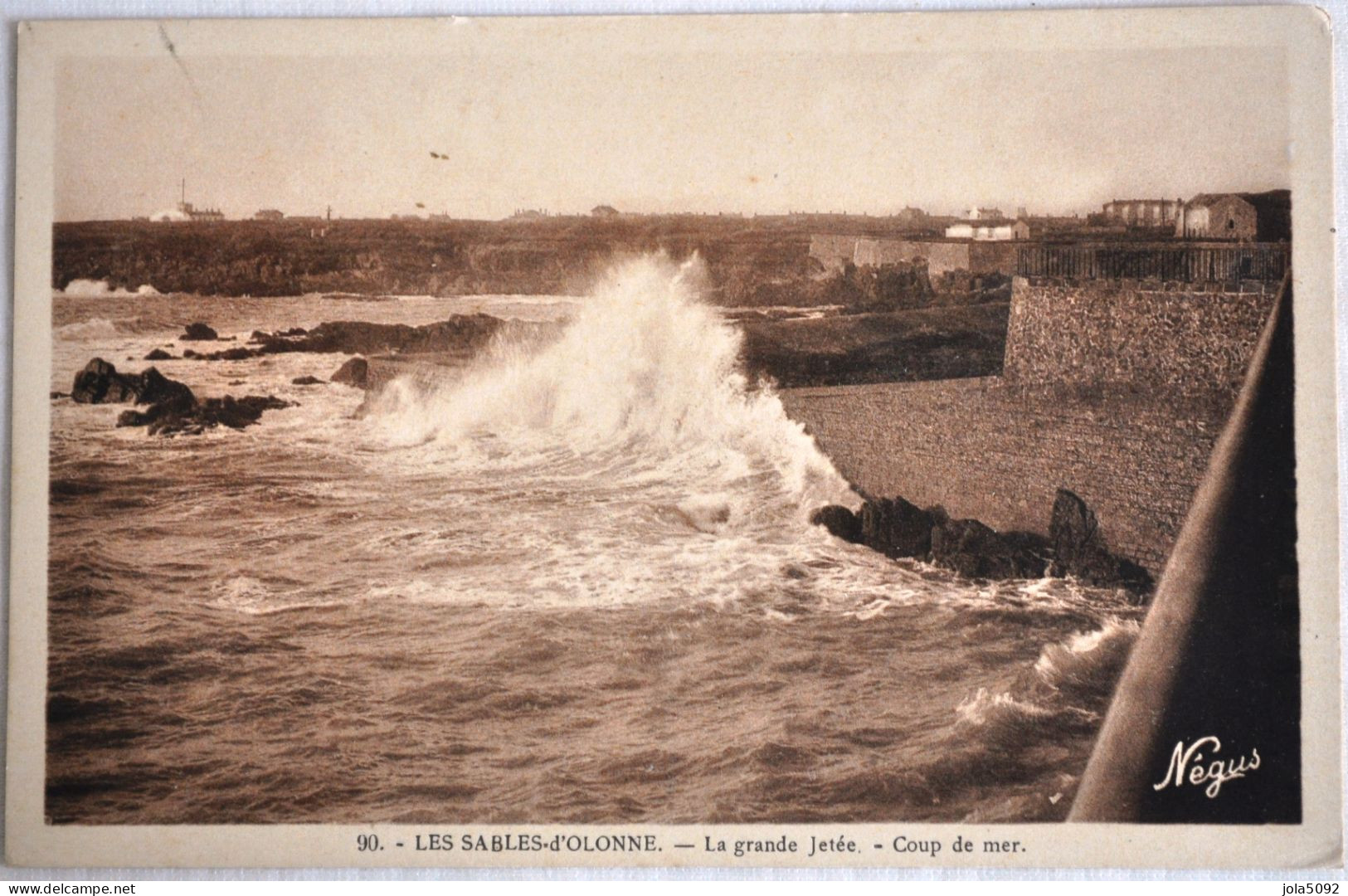 85 - Les SABLES-D'OLONNE - La Grande Jetée - Sables D'Olonne