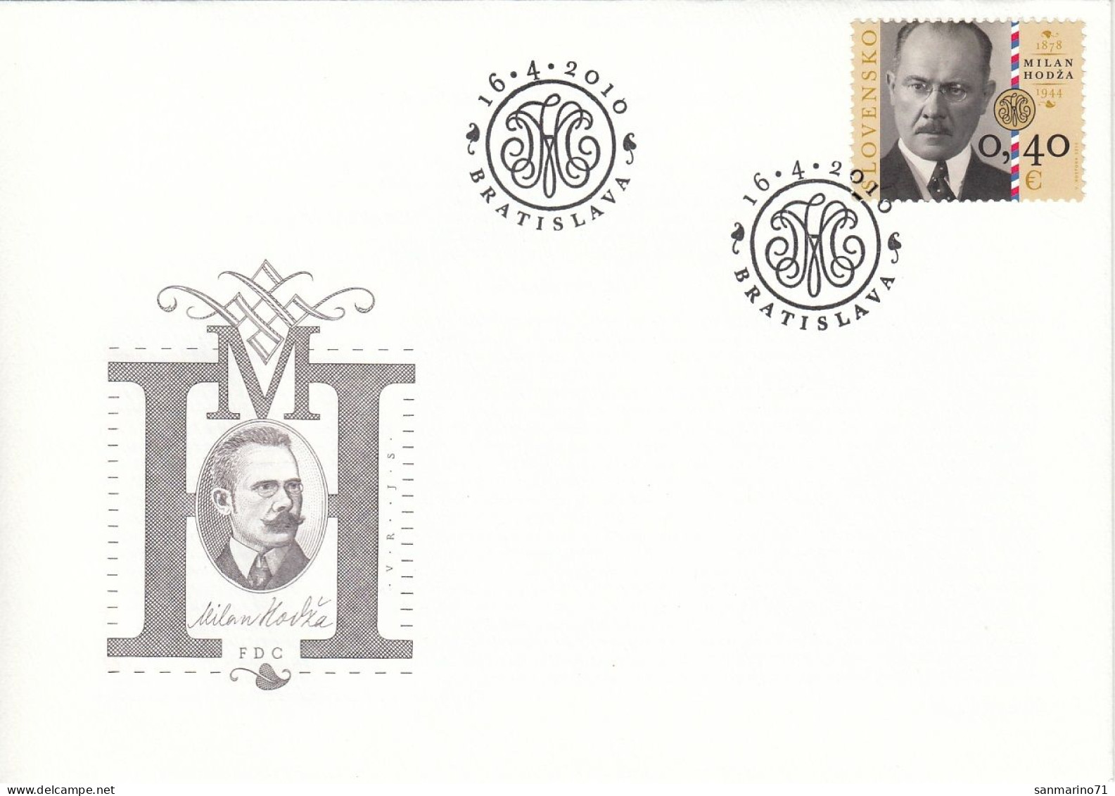 FDC SLOVAKIA 635 - Autres & Non Classés