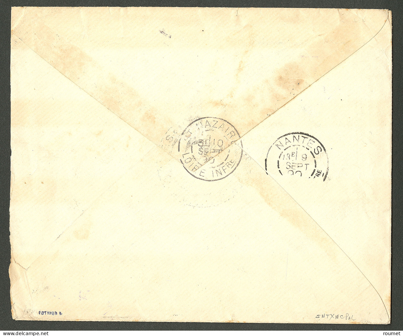 Lettre No 51, Obl Cad "Corr. Des Armées/L.M. N°2" Août 90 Sur Enveloppe Pour La France. - TB - Otros & Sin Clasificación