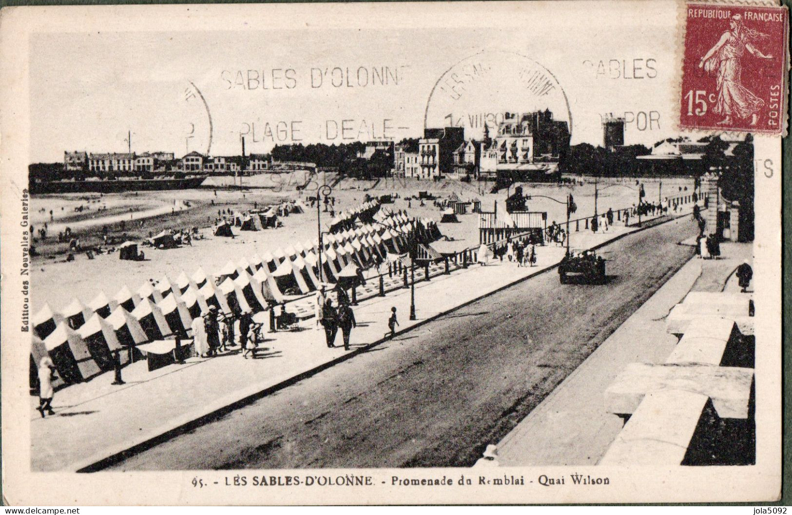 85 - LES SABLES D'OLONNE - Promenade Du Remblai - Quai Wilson - Sables D'Olonne