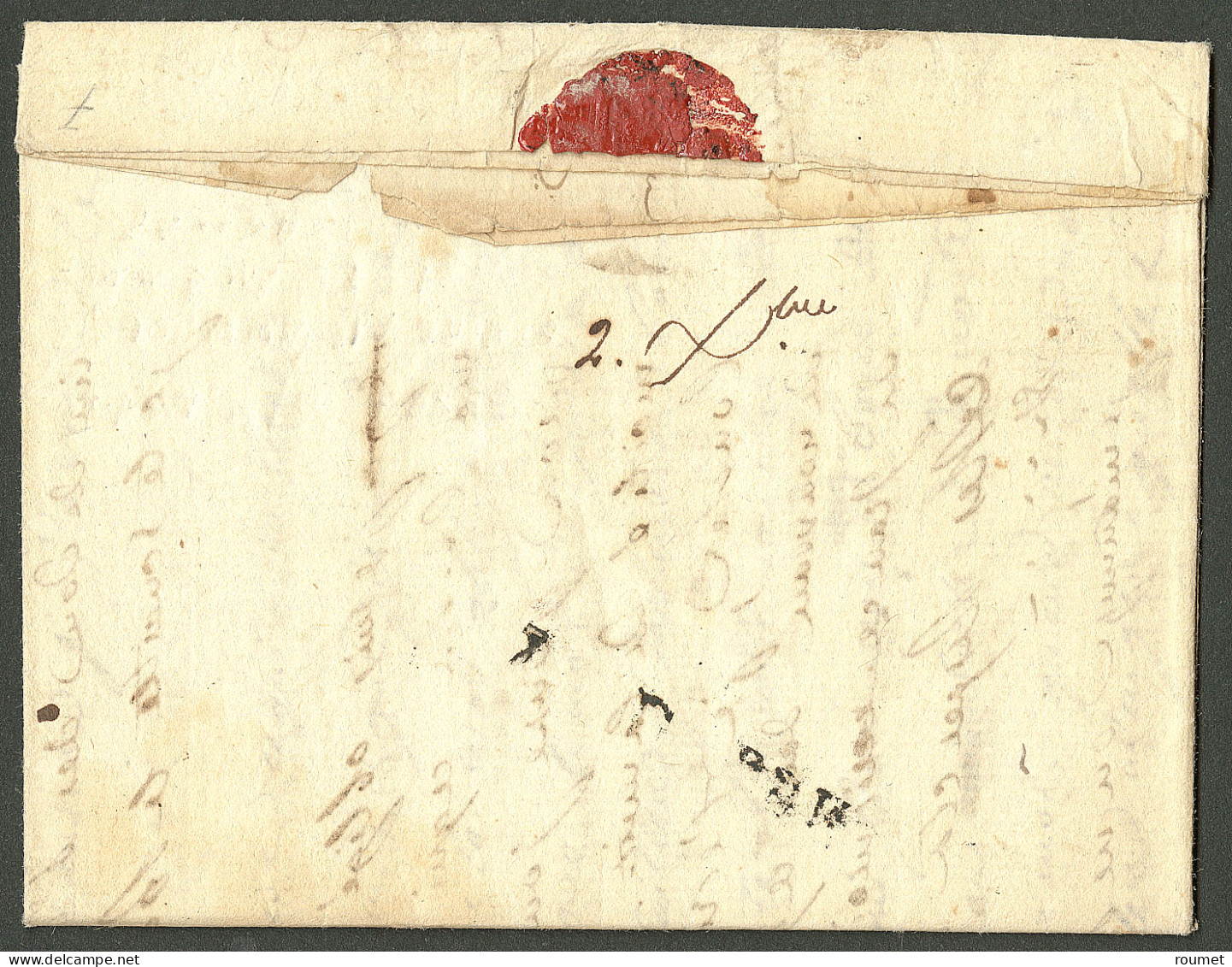 Lettre Arcahaye (Jamet N°3).Lettre Avec Texte Daté Du 28 Novembre 1788 Pour Mirabalais. TB. - R - Haiti