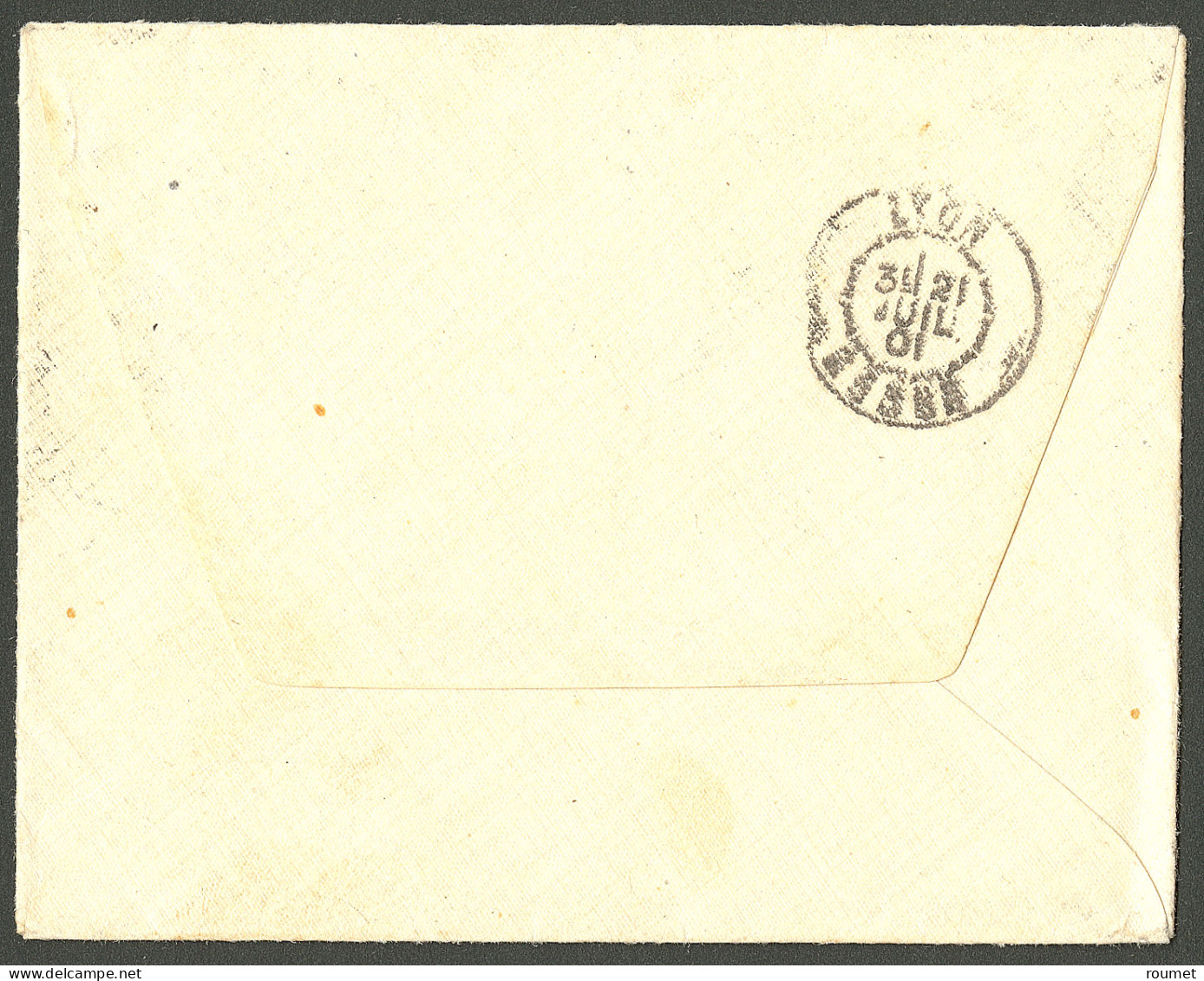 Lettre Cad "Goundam/Soudan-Français". Enveloppe En Correspondance Militaire Pour Lyon, 1901. - TB. - R - Sonstige & Ohne Zuordnung