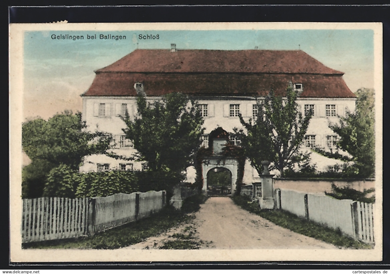 AK Geislingen Bei Balingen, Ansicht Vom Schloss  - Geislingen