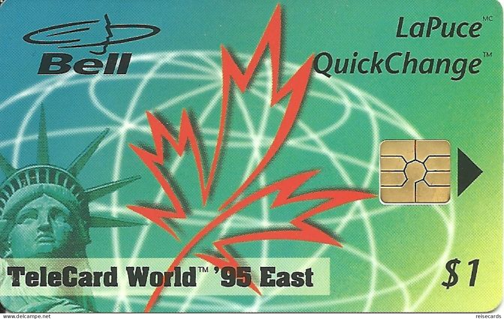 Canada: Bell - TeleCard World '95 East Exposition New York. Mint - Canada