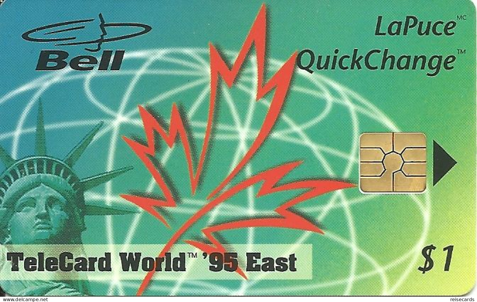 Canada: Bell - TeleCard World '95 East Exposition New York. Mint - Kanada