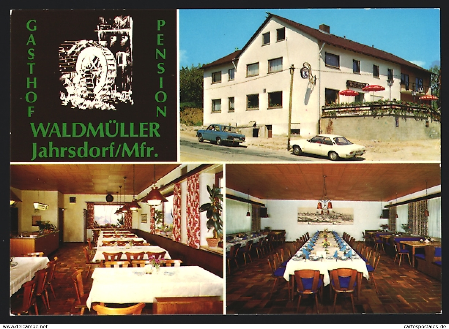 AK Jahrsdorf /Mfr., Gasthof-Pension Johann Waldmüller  - Other & Unclassified