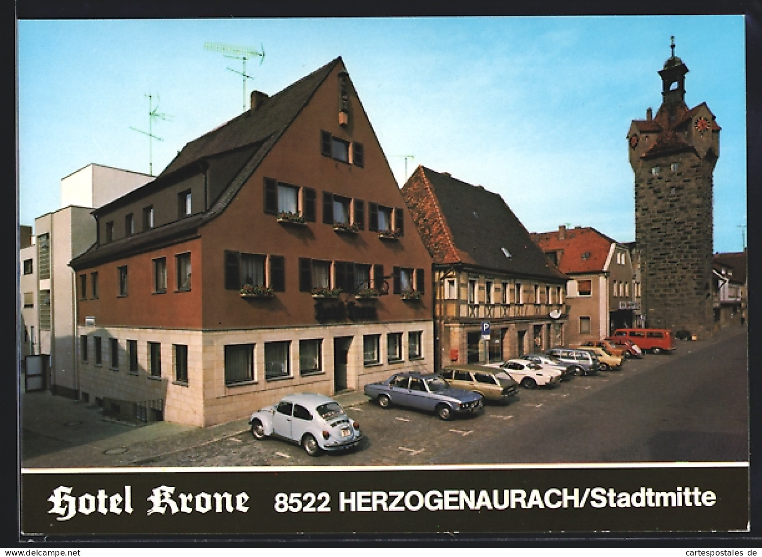 AK Herzogenaurach, Hotel Krone, Hauptstrasse 37  - Herzogenaurach