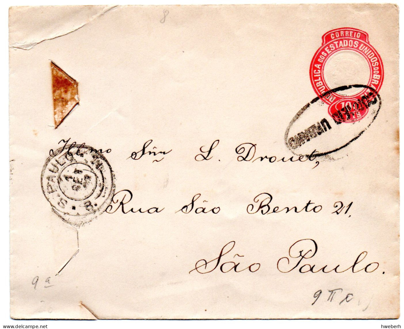 1897/1924 Lot De 15 Entiers Ou Lettres Ayant Circulé (voir Détail) - Lots & Serien