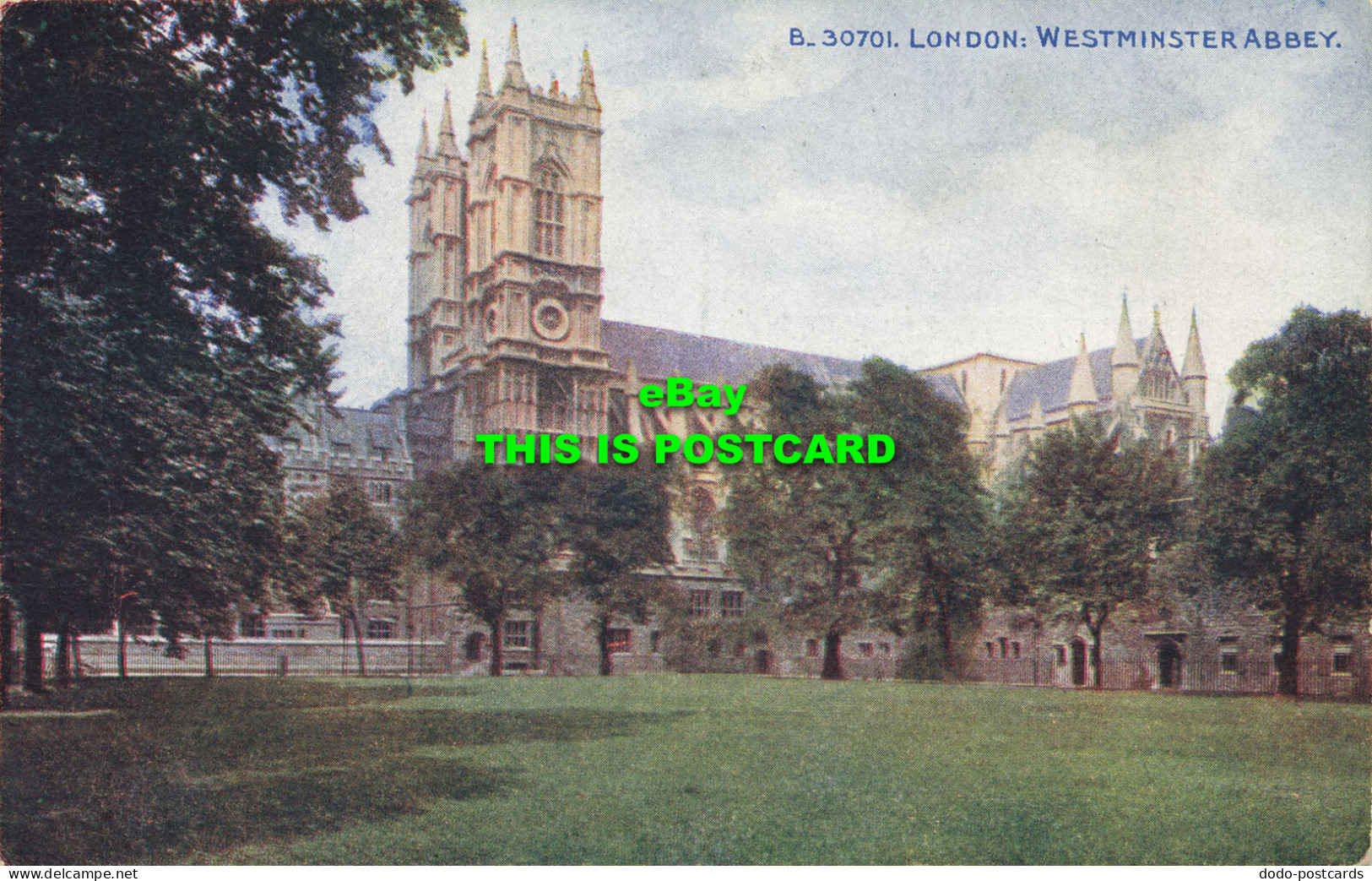 R598696 London. Westminster Abbey. Photochrom. Celesque Series - Other & Unclassified