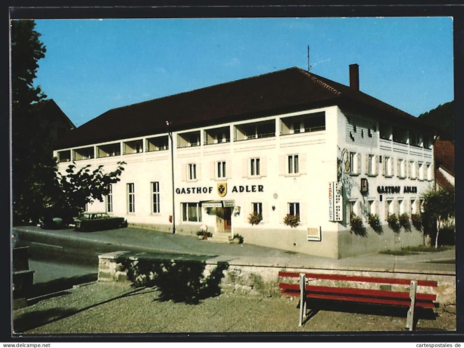 AK Horb-Dettingen, Gasthof-Pension Adler  - Horb