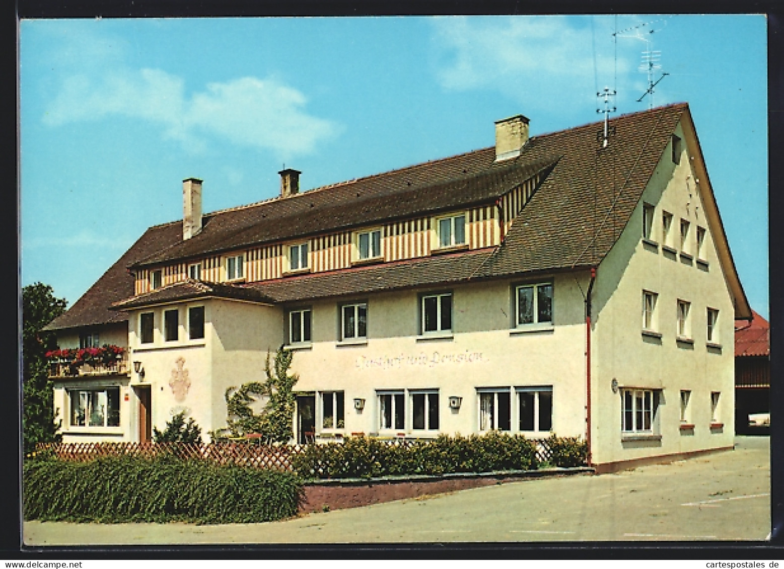 AK Lippertsreute B. Überlingen, Hotel-Pension Kurheim Haus Schellenberg  - Ueberlingen