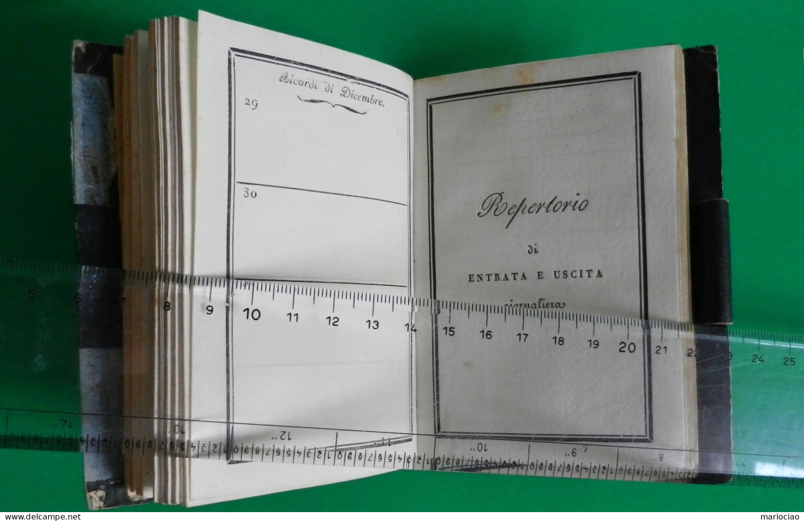 D-IT Almanacco Milano Anno 1839 Tavole Conversione Delle Monete - Historische Documenten