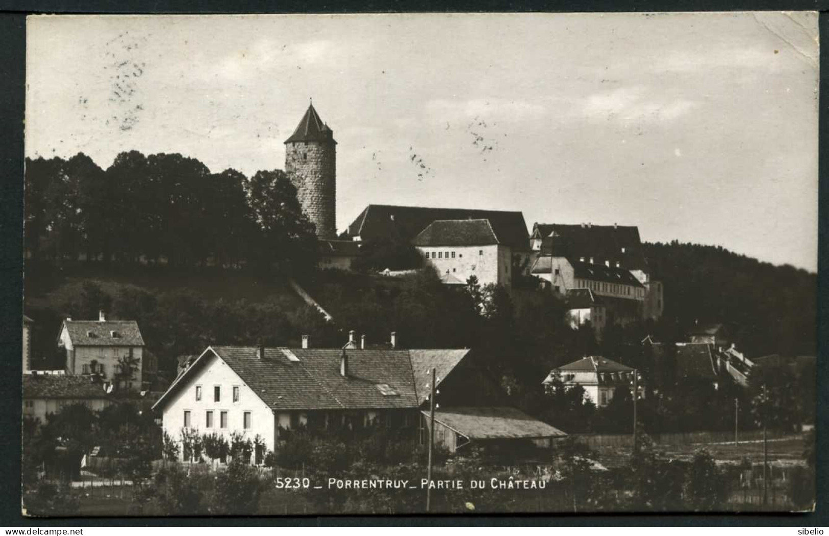 PORRENTRUY - Partie Du Chateau  - Viaggiata 1913 - Rif. Ae918 - Porrentruy