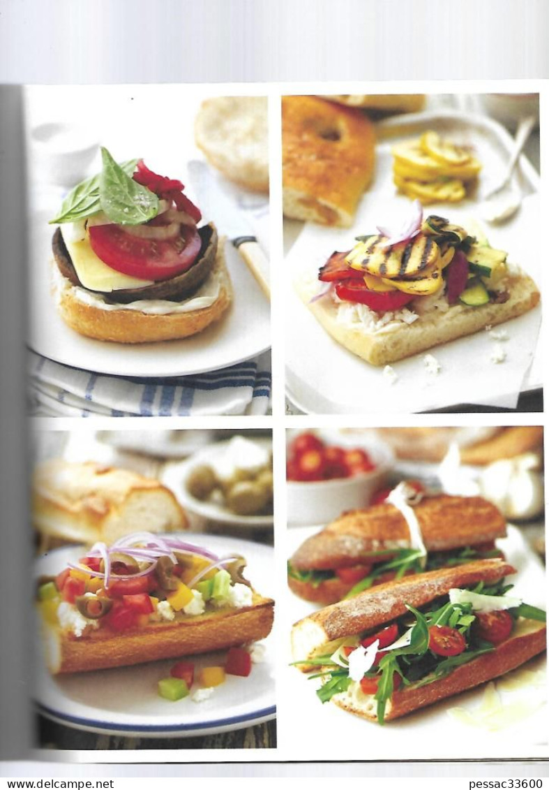 Paninis, sandwich & Wraps  Corsi Stefania  BR TBE carnet de cuisine Edition Larousse  2012